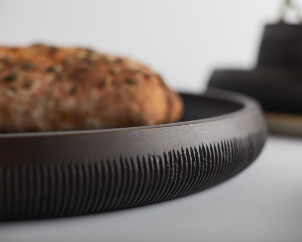 Chiseled Leila Large Serving Tray