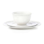 Madison White Stoneware 12 Piece Dinnerware Set featuring bowl and plates, elegant dinnerware set for stylish dining.
