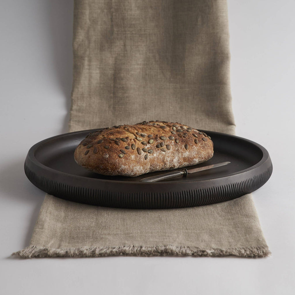 Chiseled Leila Large Serving Tray