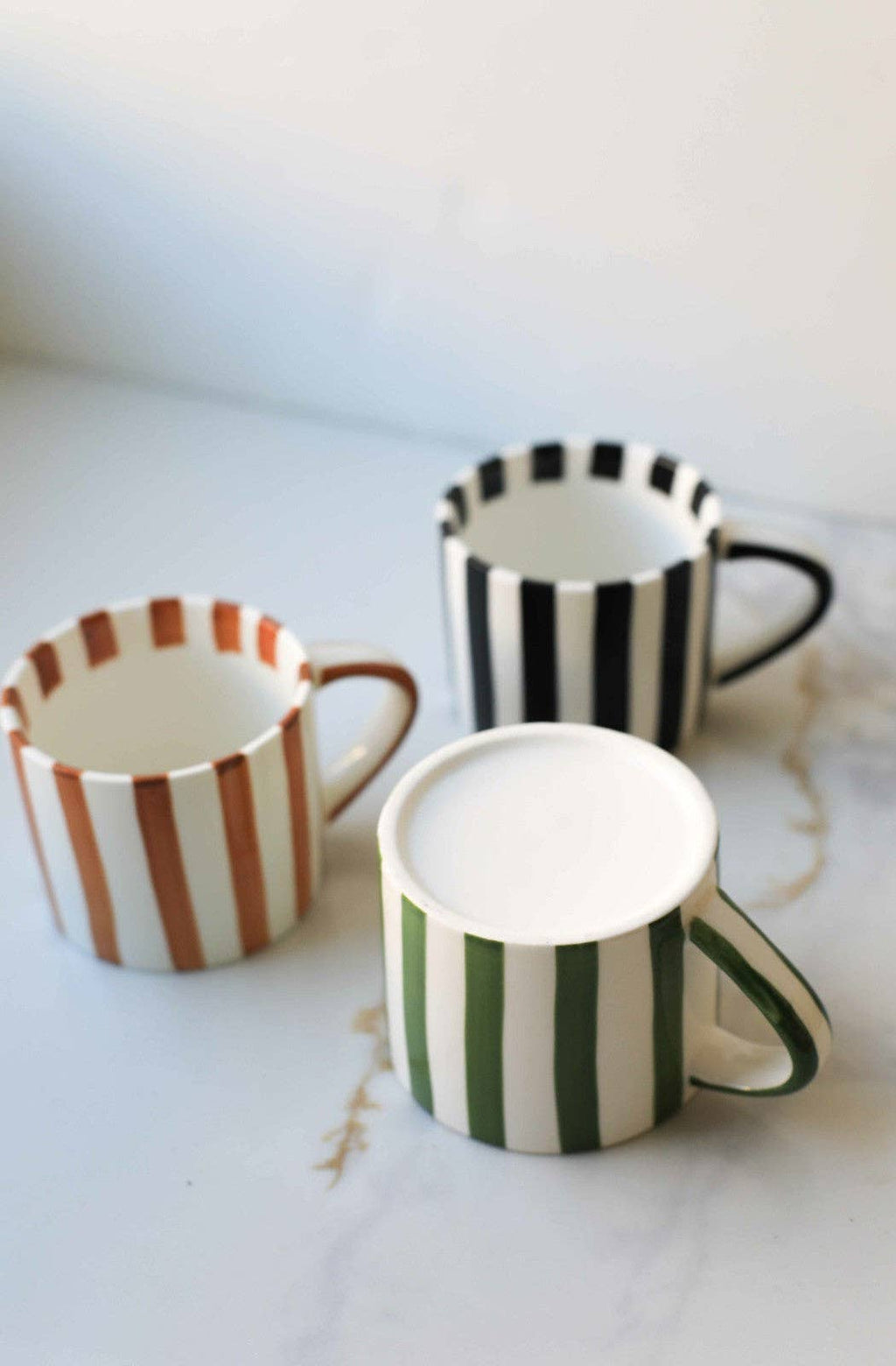 Simple Striped Mugs