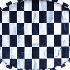 Lunara Small Tray- Navy Blue and White