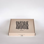 Small Plate Stripes - Volcano Black