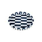 Lunara Small Tray- Navy Blue and White 