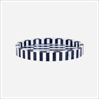Lunara Small Tray- Navy Blue and White 