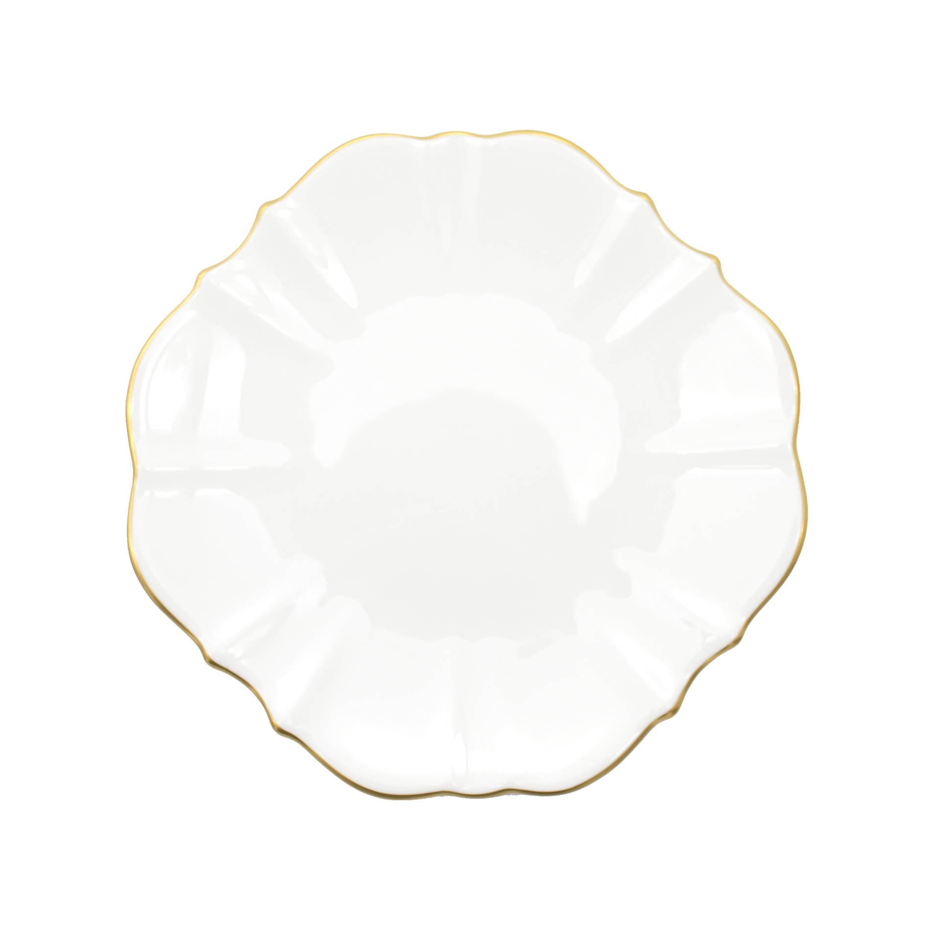 Amelie - 10.5" Dinner Plate - Brushed Gold