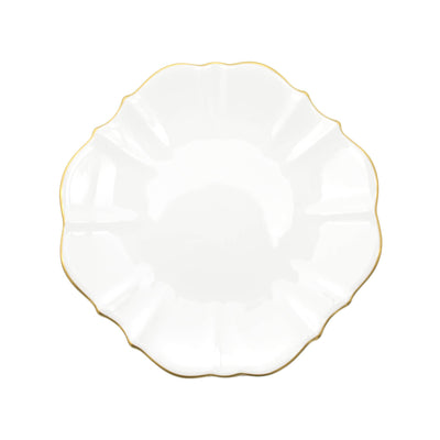 Amelie - 10.5" Dinner Plate - Brushed Gold
