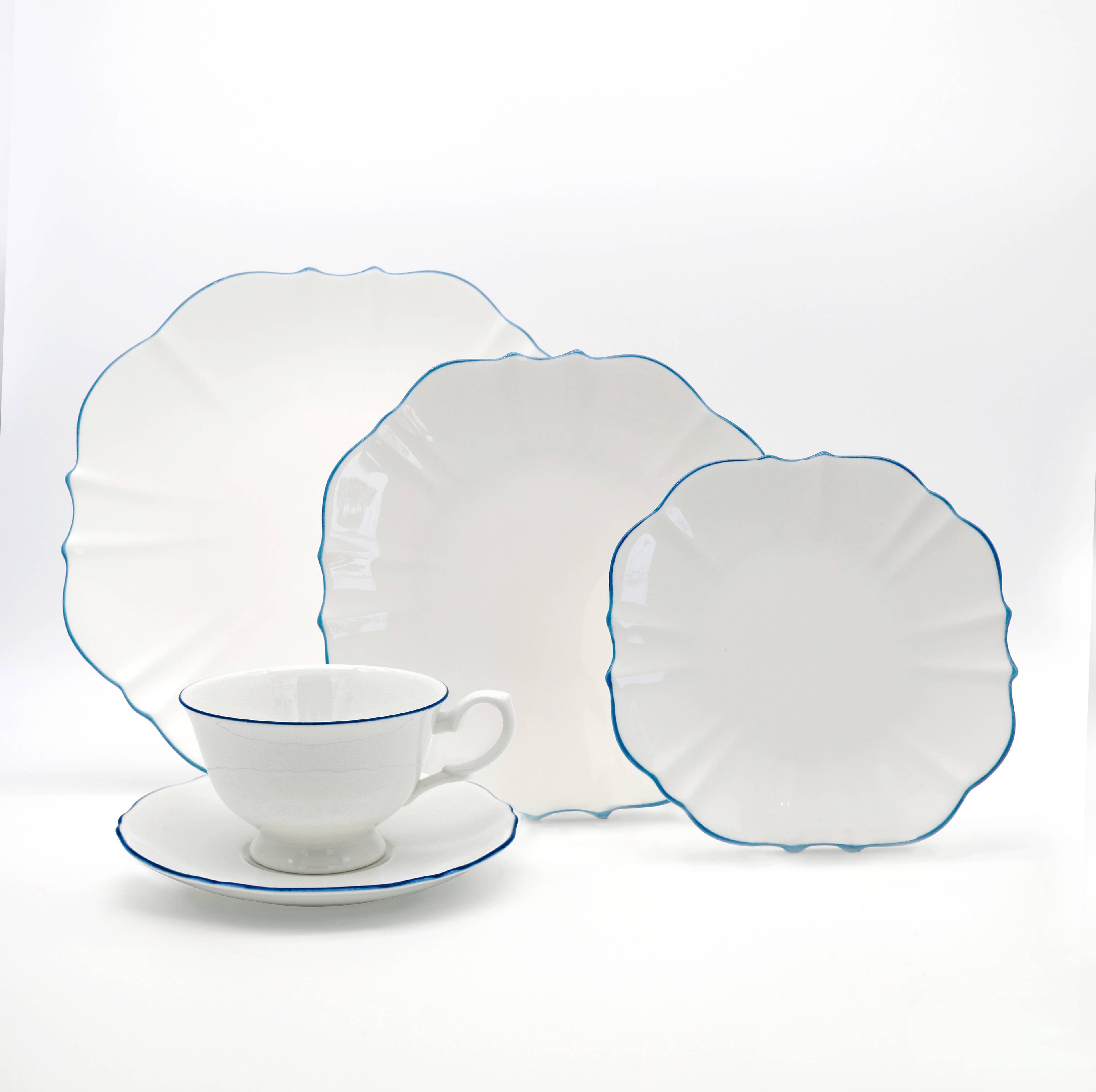 Amelie - 10.5" Dinner Plate -Forest Green