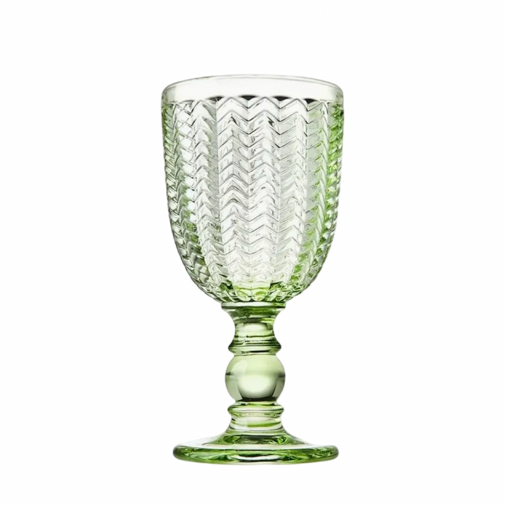 Wine Glass Set of 4- Twill Goblet