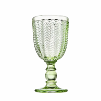 Wine Glass Set of 4- Twill Goblet