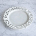 Lace, Dinner Plate, White- Set of 4
