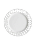 Lace, Dinner Plate, White- Set of 4