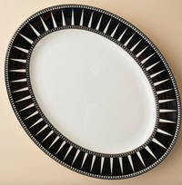 Marrakech Large Oval Rimmed Platter