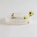 Santo Alabaster Stone Small Tray
