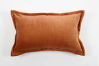 Lennox Velvet 12x20 Lumbar Throw Pillow