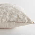 Sofia 24" Square Outdoor Pillow - Gray