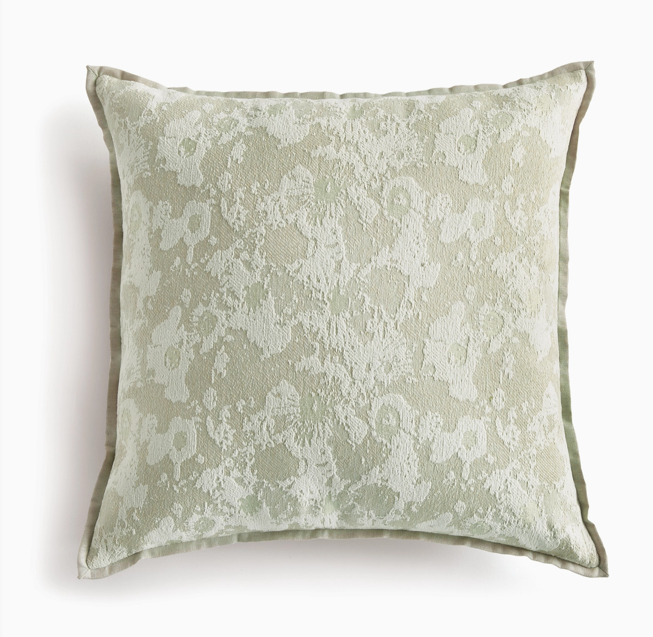 Sofia 24" Square Outdoor Pillow - Green