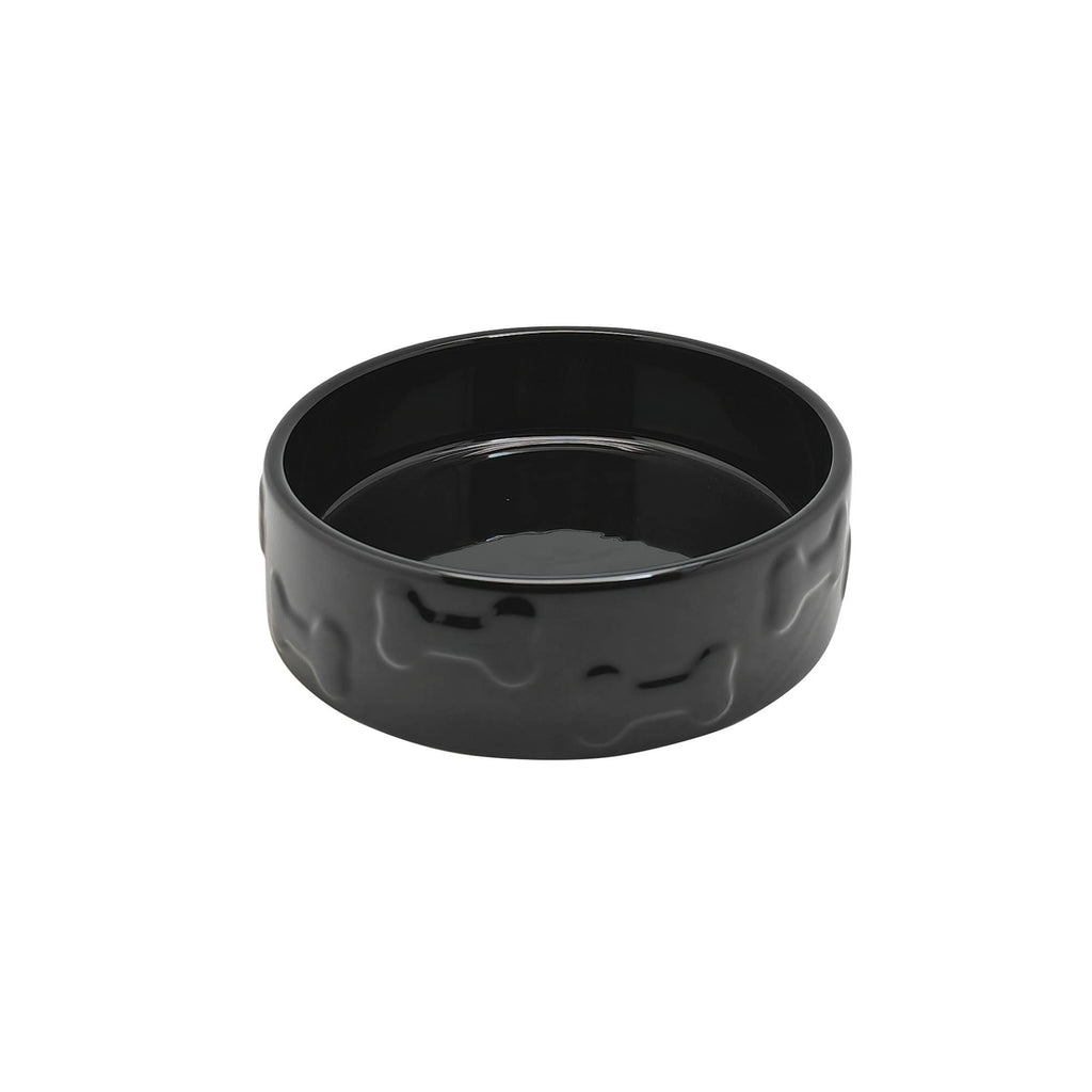 Manor Black Pet Bowl