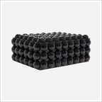 Oberon Box- Black Resin Decor 