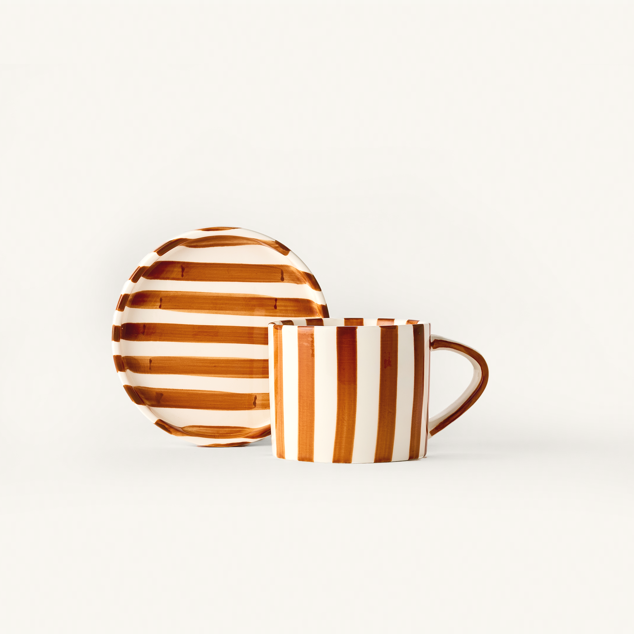 Striped - Cup & Saucer Set