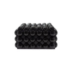 Oberon Box- Black Resin Decor 