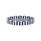 Lunara Small Tray- Navy Blue and White