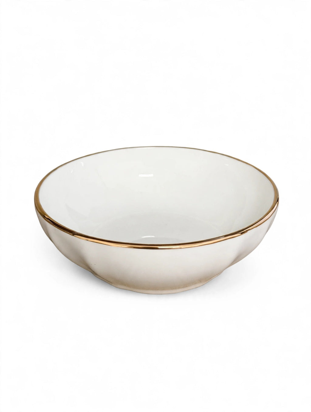 Shine Spring Gold Rimmed Bowl by Vikko