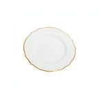 Shine Spring Gold Rimmed Salad Plate by Vikko